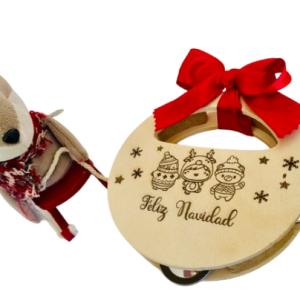 Anima estas fiestas con esta pandereta.