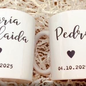 Taza para novios