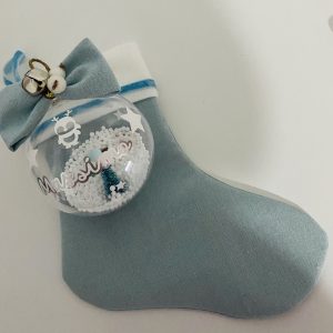 Bota de tela para decorar